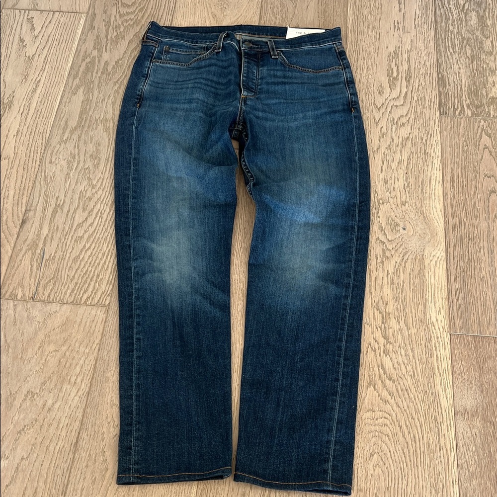 rag & bone Dark Blue Straight Men's Jeans